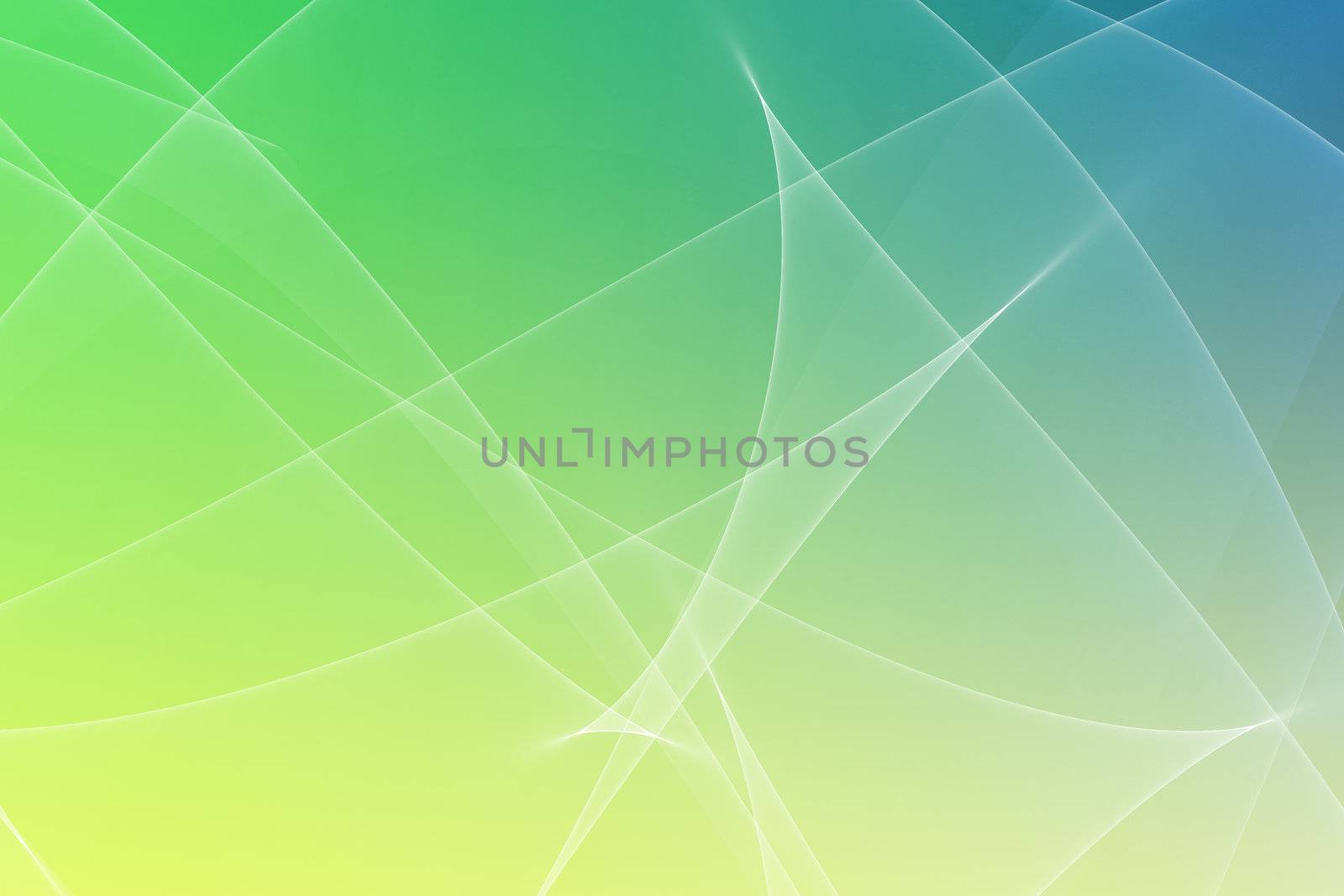 Soothing Abstract Glowing Lines Background by kentoh