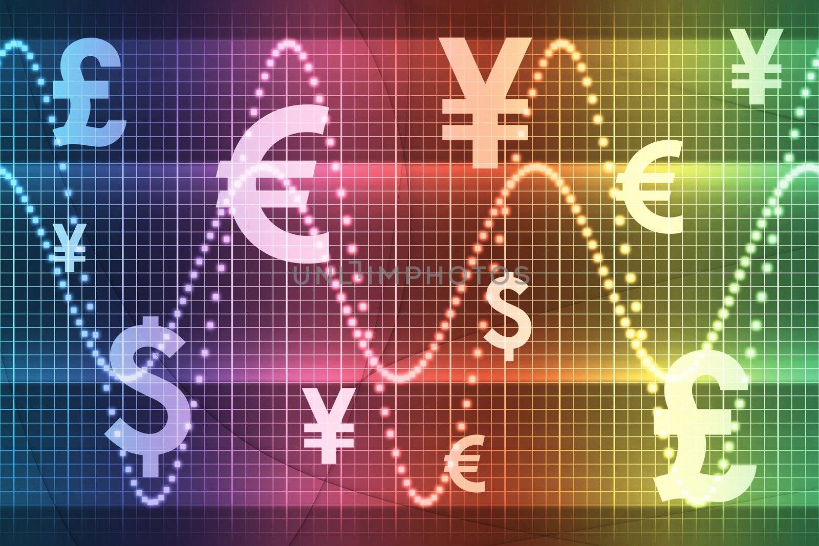 Rainbow Financial Sector Global Currencies by kentoh