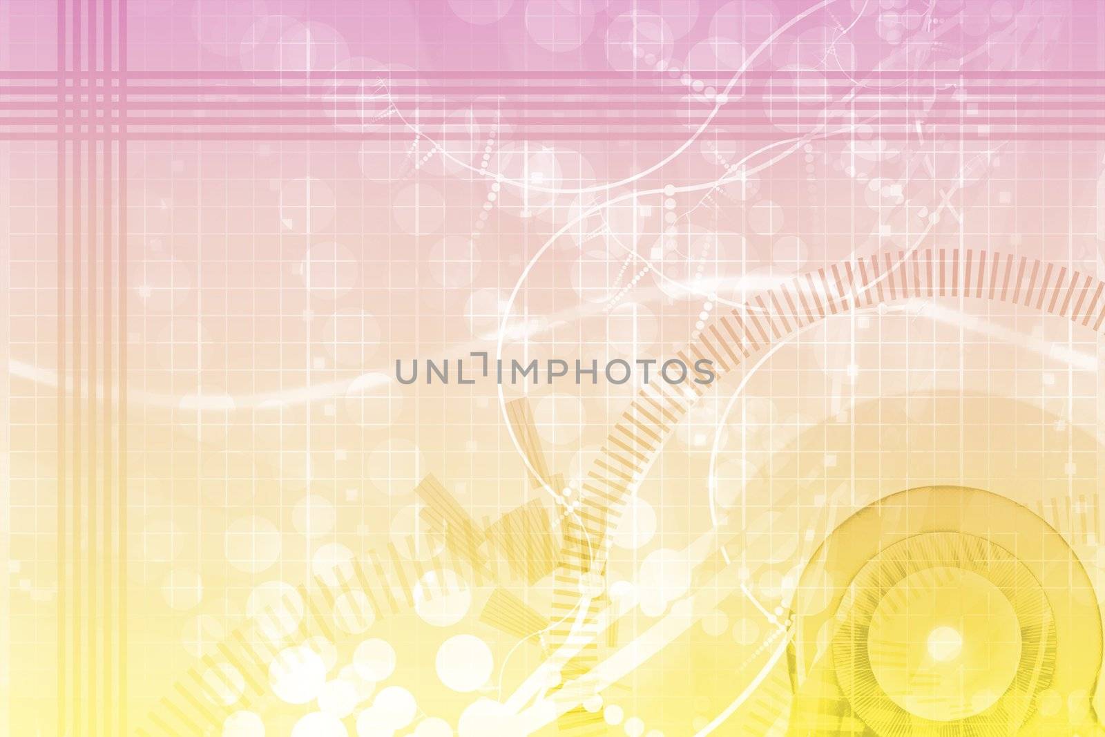 Digital Product Focus Abstract Billboard Background With Copyspace