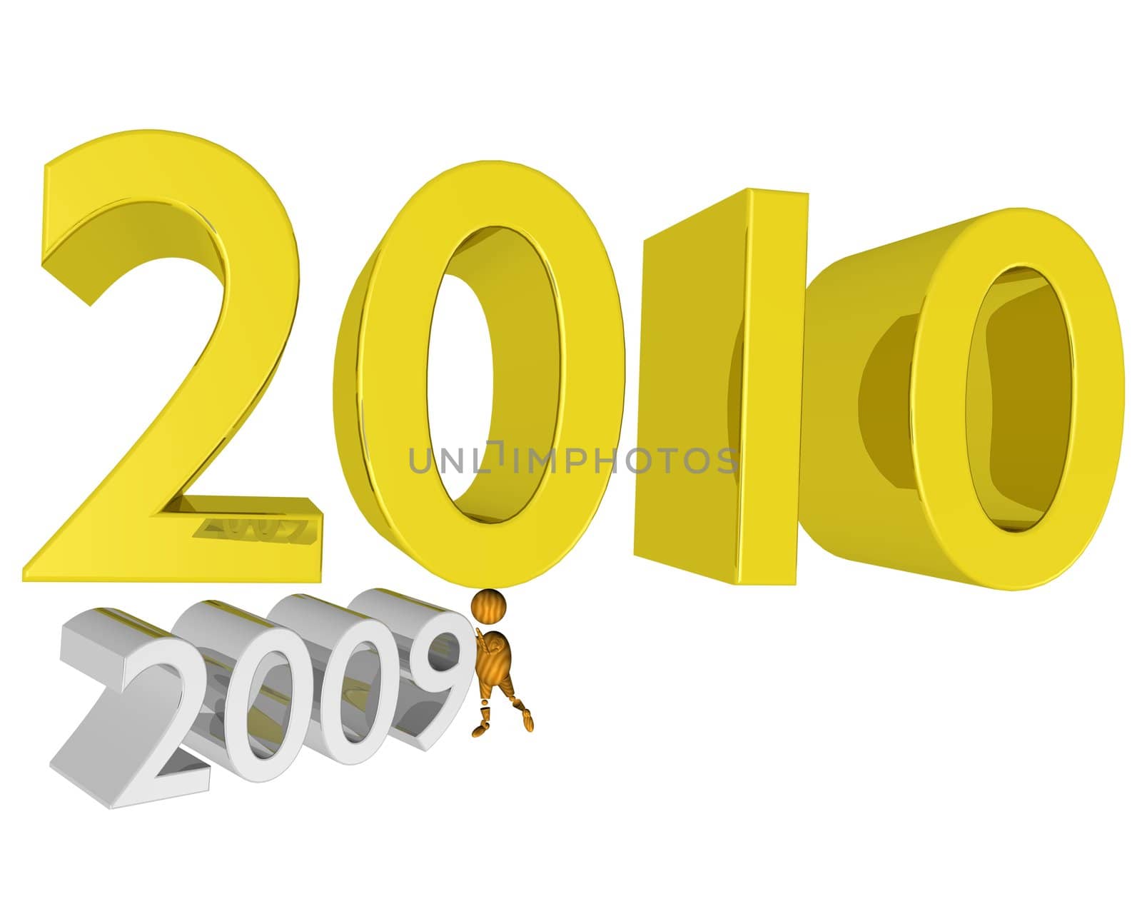 2010, 2009, happy, new, year