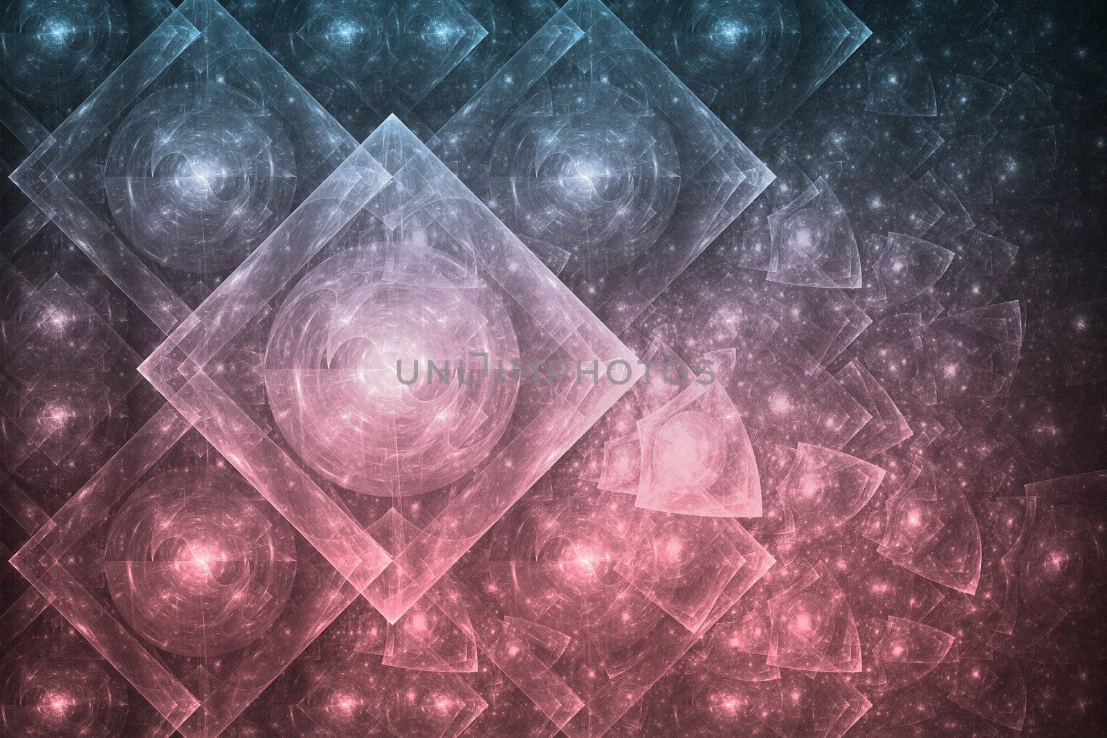 Bright Crystal Glowing Formation Abstract Background Wallpaper