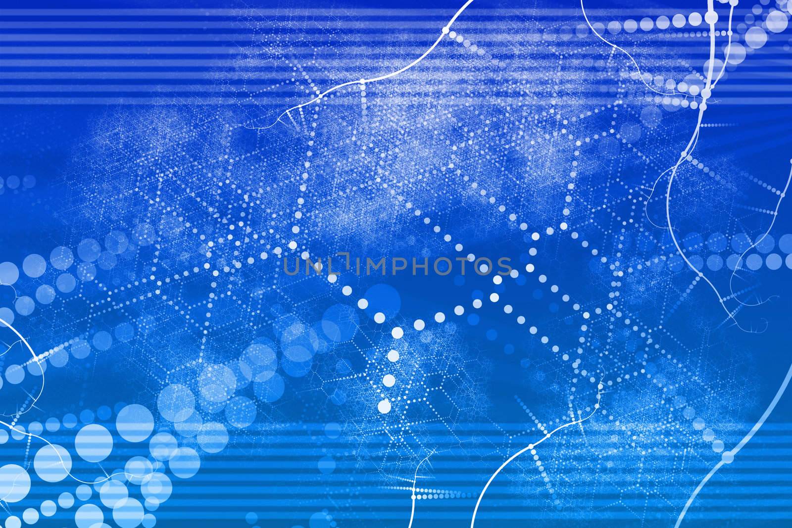 A Technology Industrial Network Abstract Background Wallpaper
