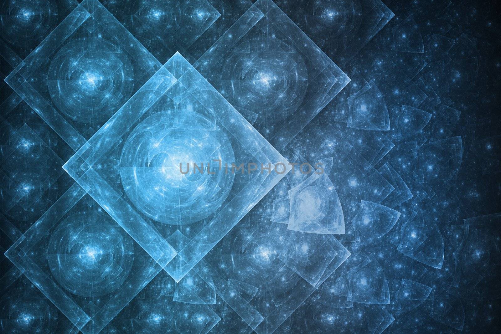 Bright Crystal Glowing Formation Abstract Background Wallpaper