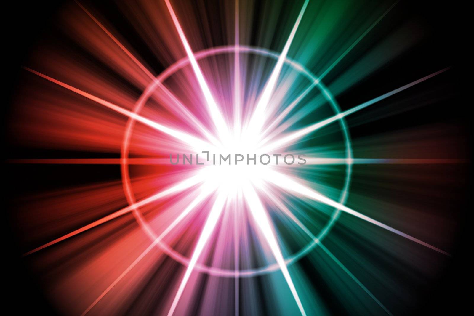 Rainbow Star Sunburst Abstract Background Wallpaper Texture