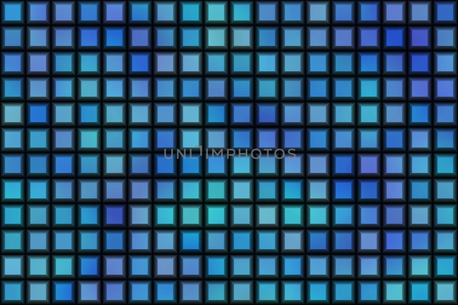 Futuristic Sleek Metal Stud Grid Abstract Background