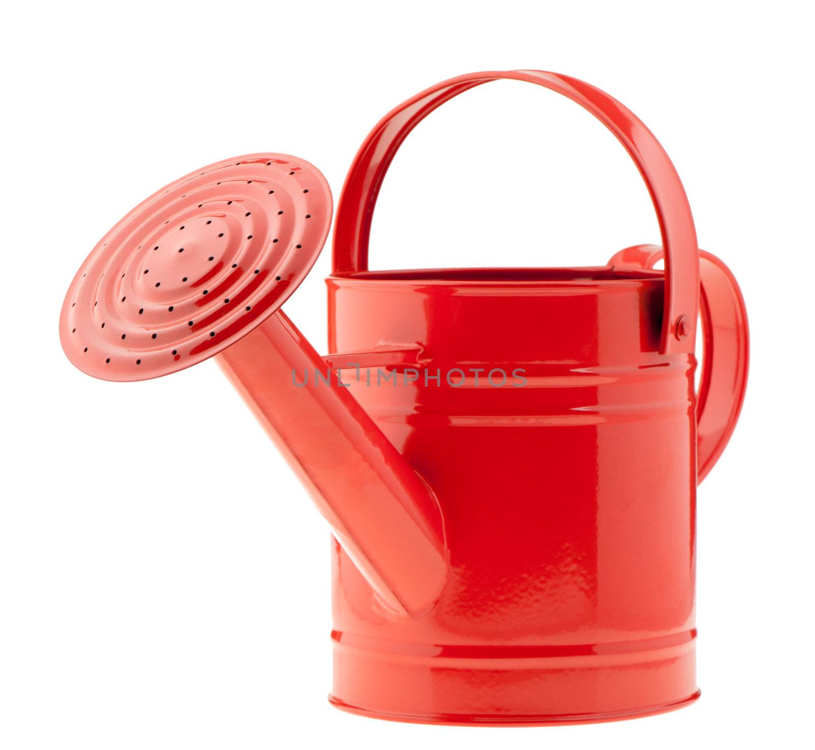 Red watering can by galdzer