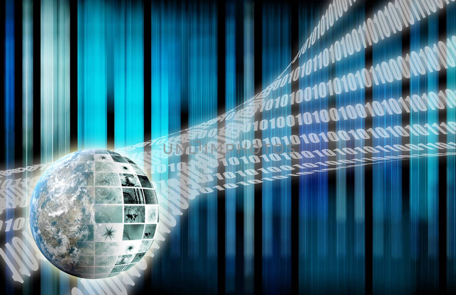 A Global Business Abstract Background Art Texture