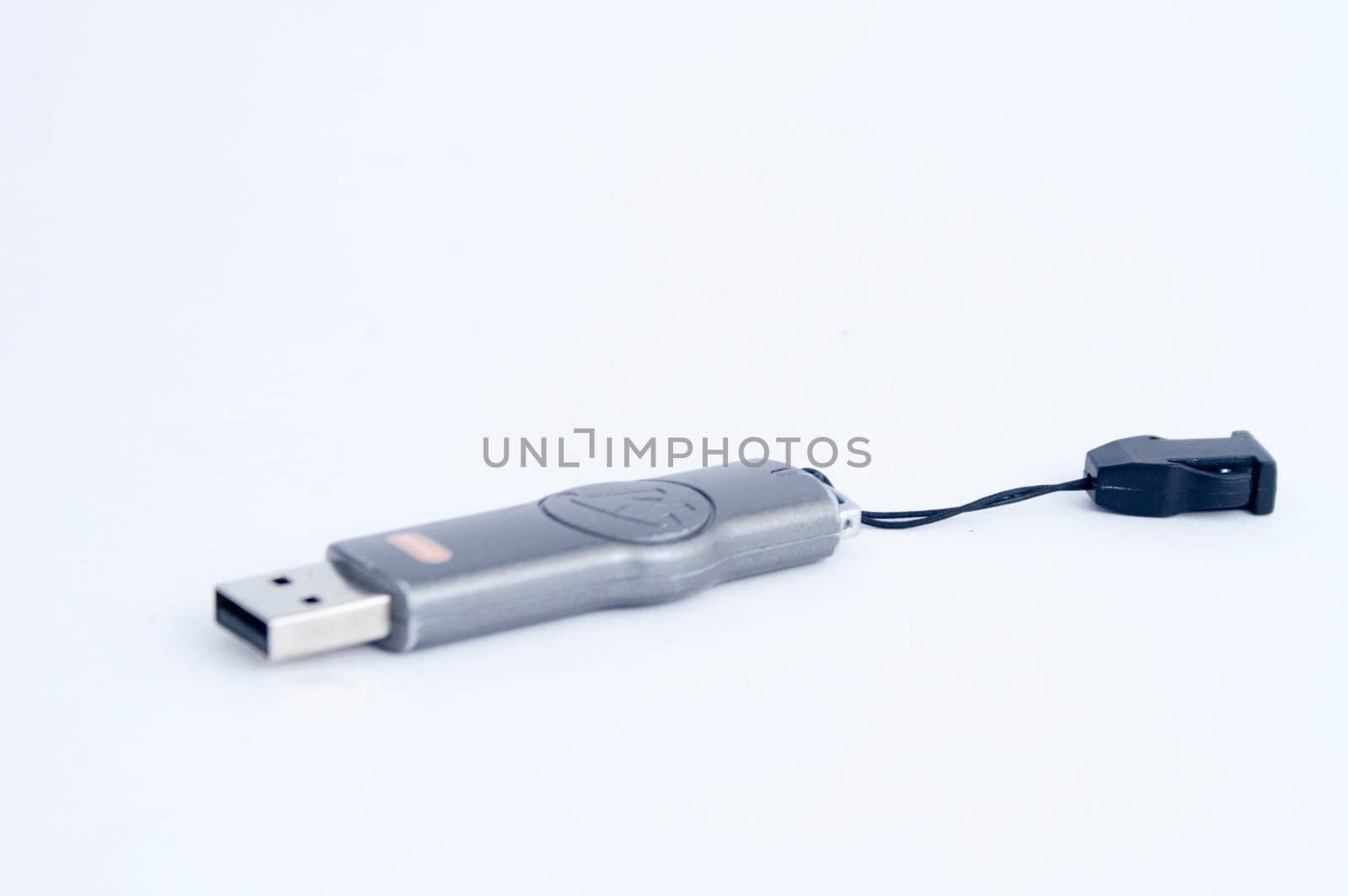 usb memory on a white backgroud