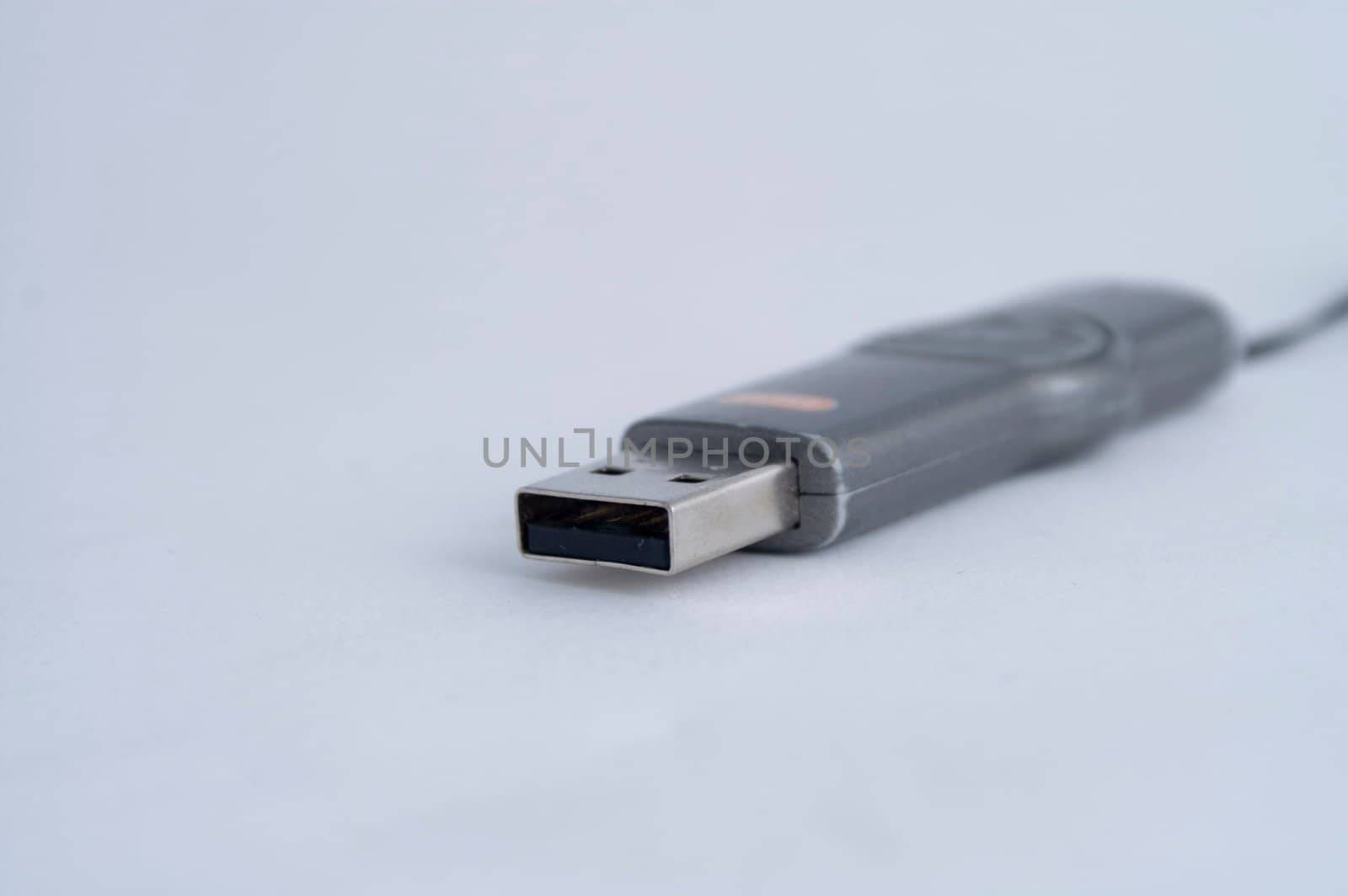 usb memory on a white backgroud