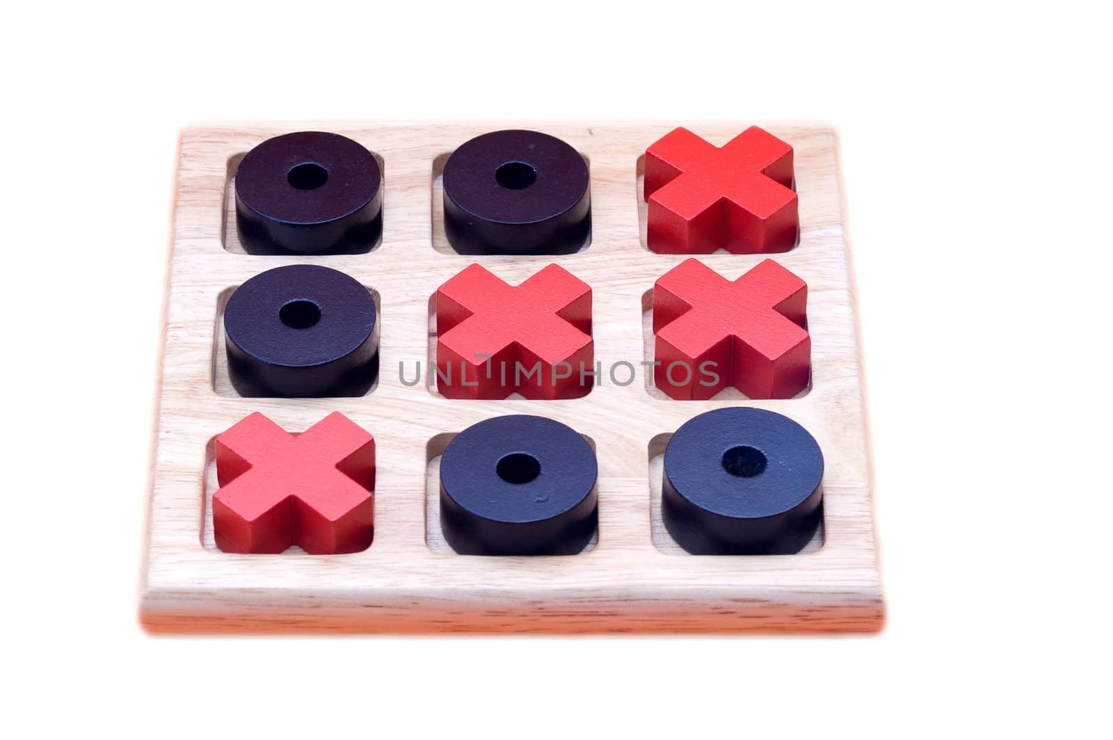 Tic-Tac-Toe game board on a white background.