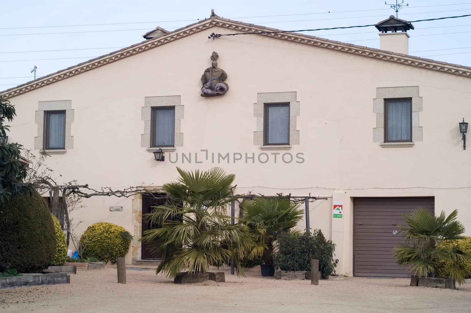 Tipical rustic house in spain