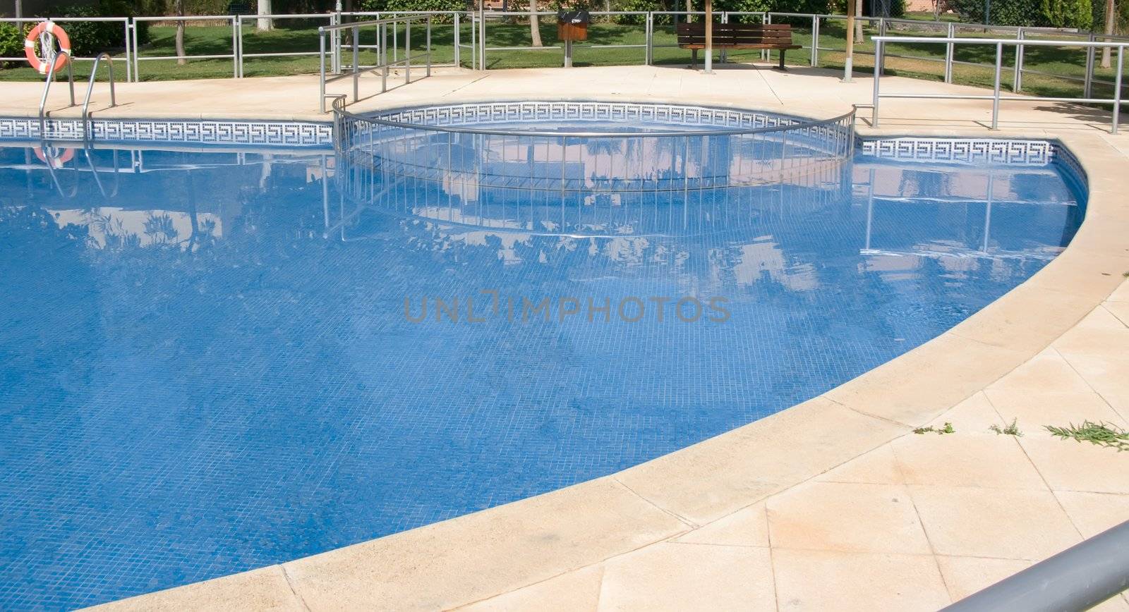  swimming pool 
 by olgaolga