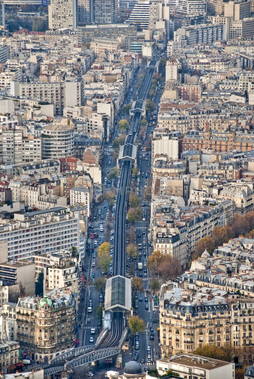 Detail of Paris in Winter, 2006