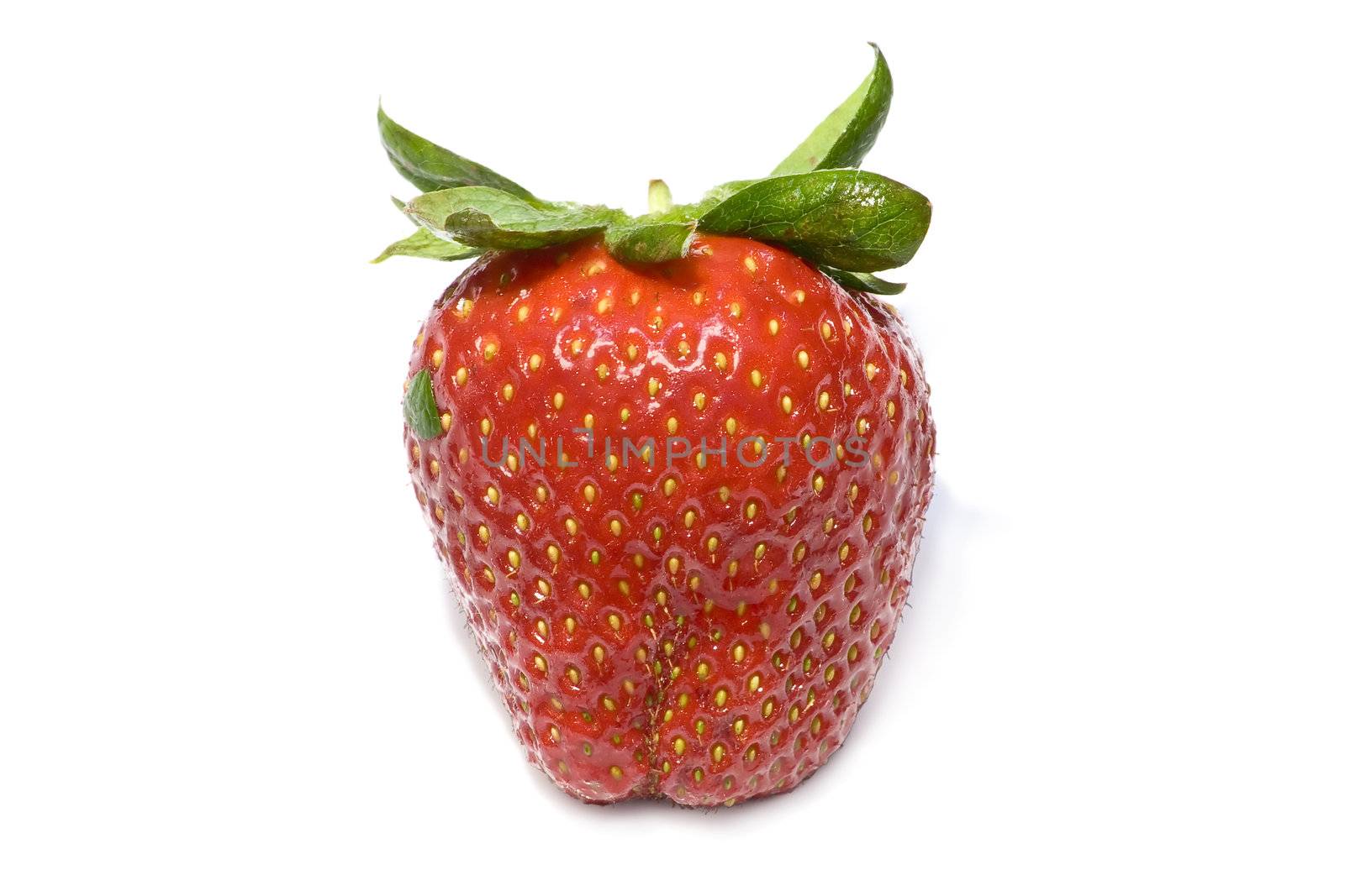Isolated fruit - strawberrie