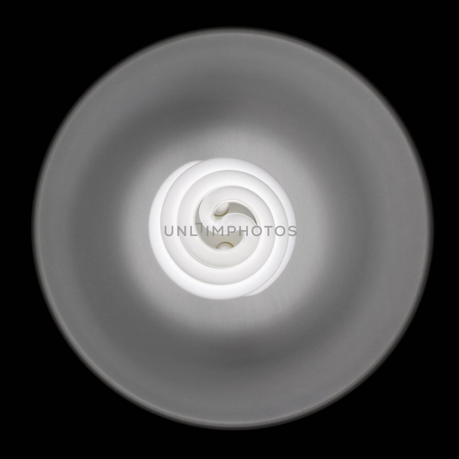 compact fluorescent daylight balanced  bulb with a reflector 