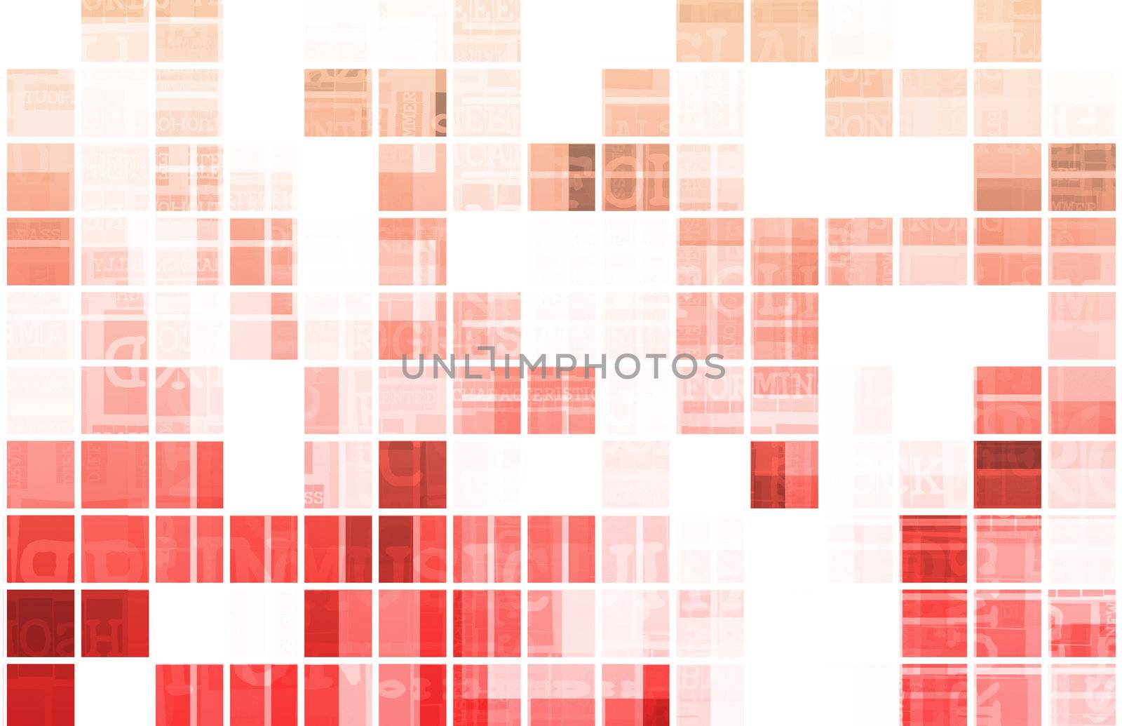 Digital Abstract Data Media As a Art