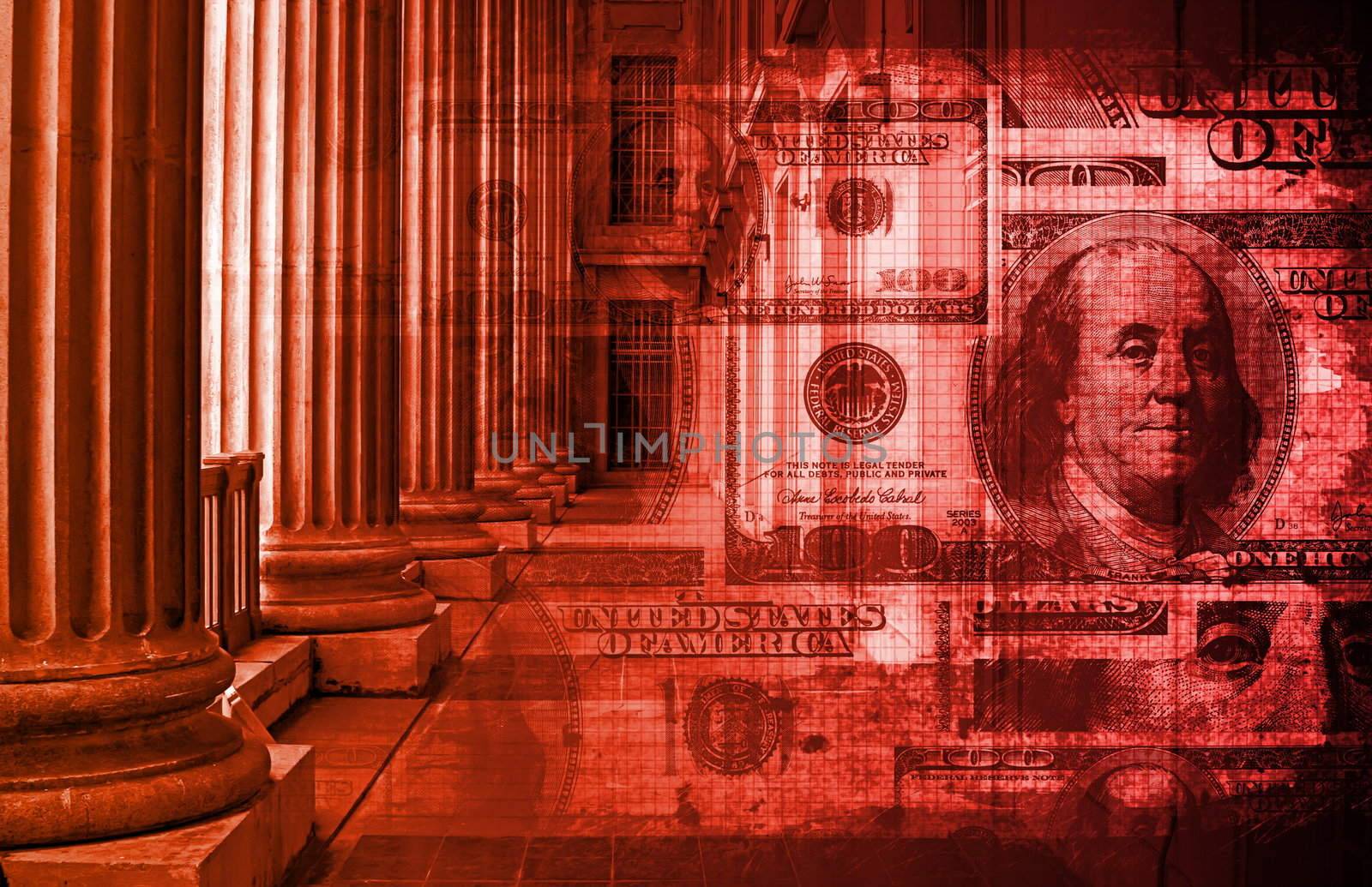 Corruption in the Legal System Abstract Concept