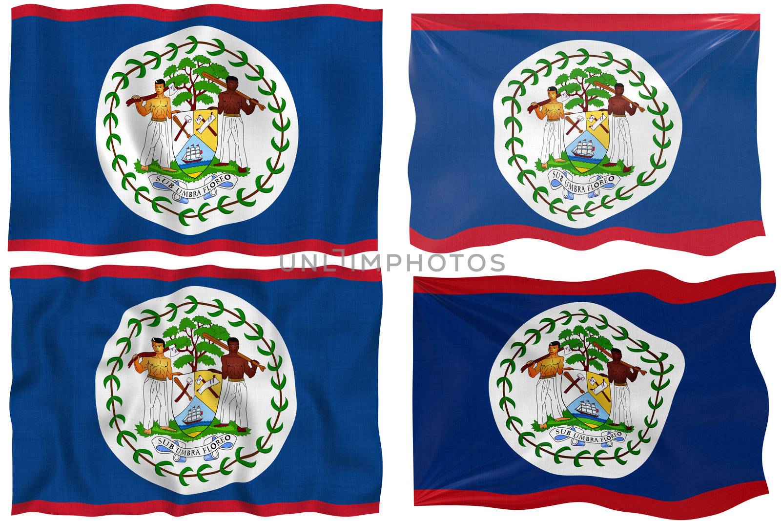 Flag of Belize by clearviewstock