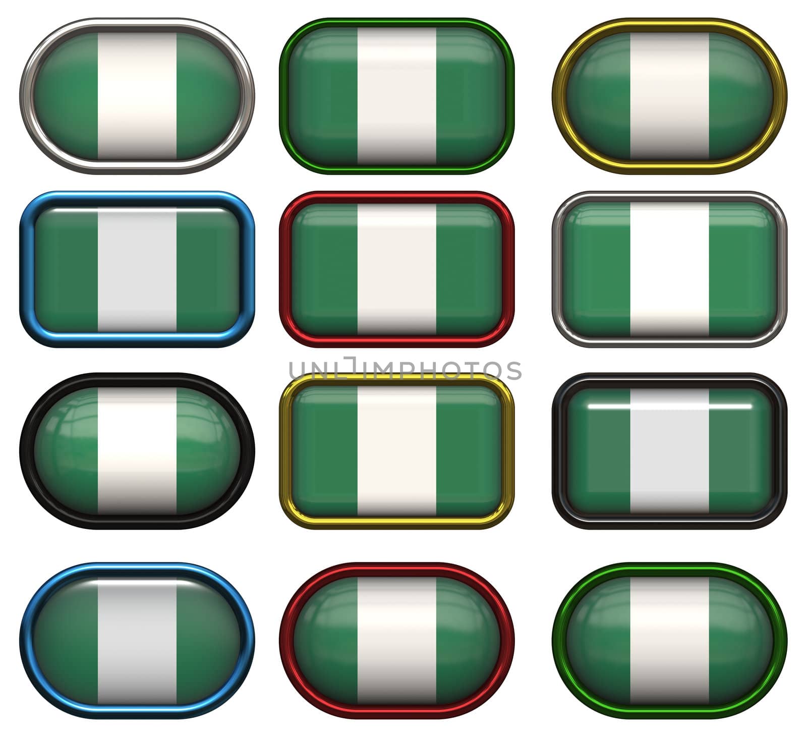 Flag of Nigeria by clearviewstock