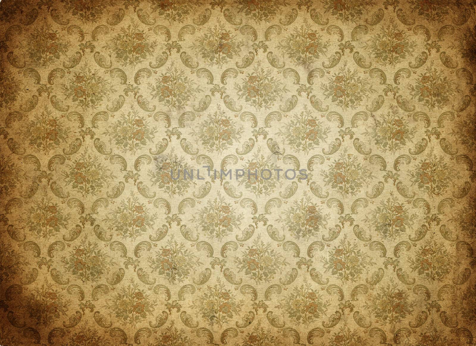 old wallpaper background by clearviewstock