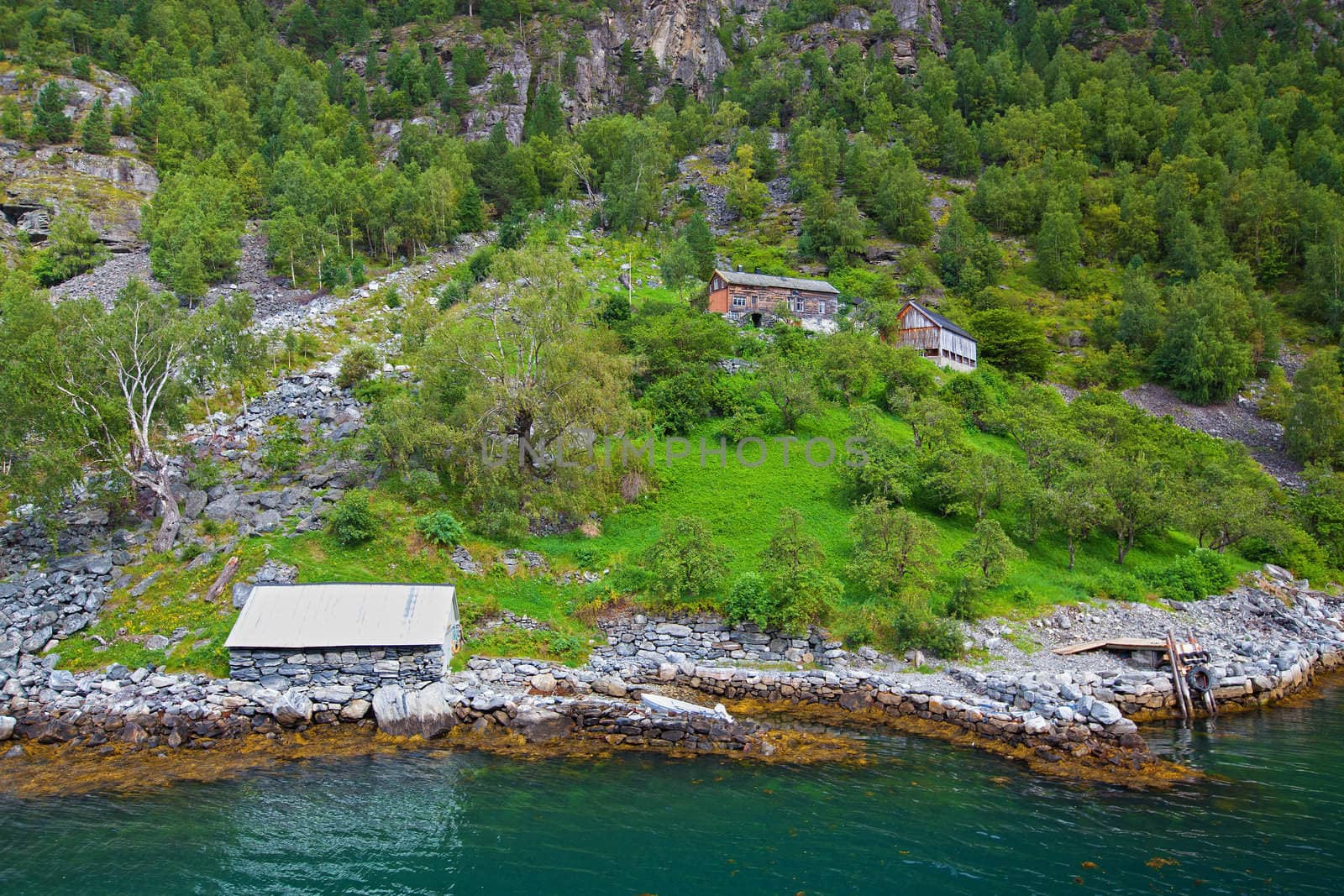 View of Geiranger by kjorgen