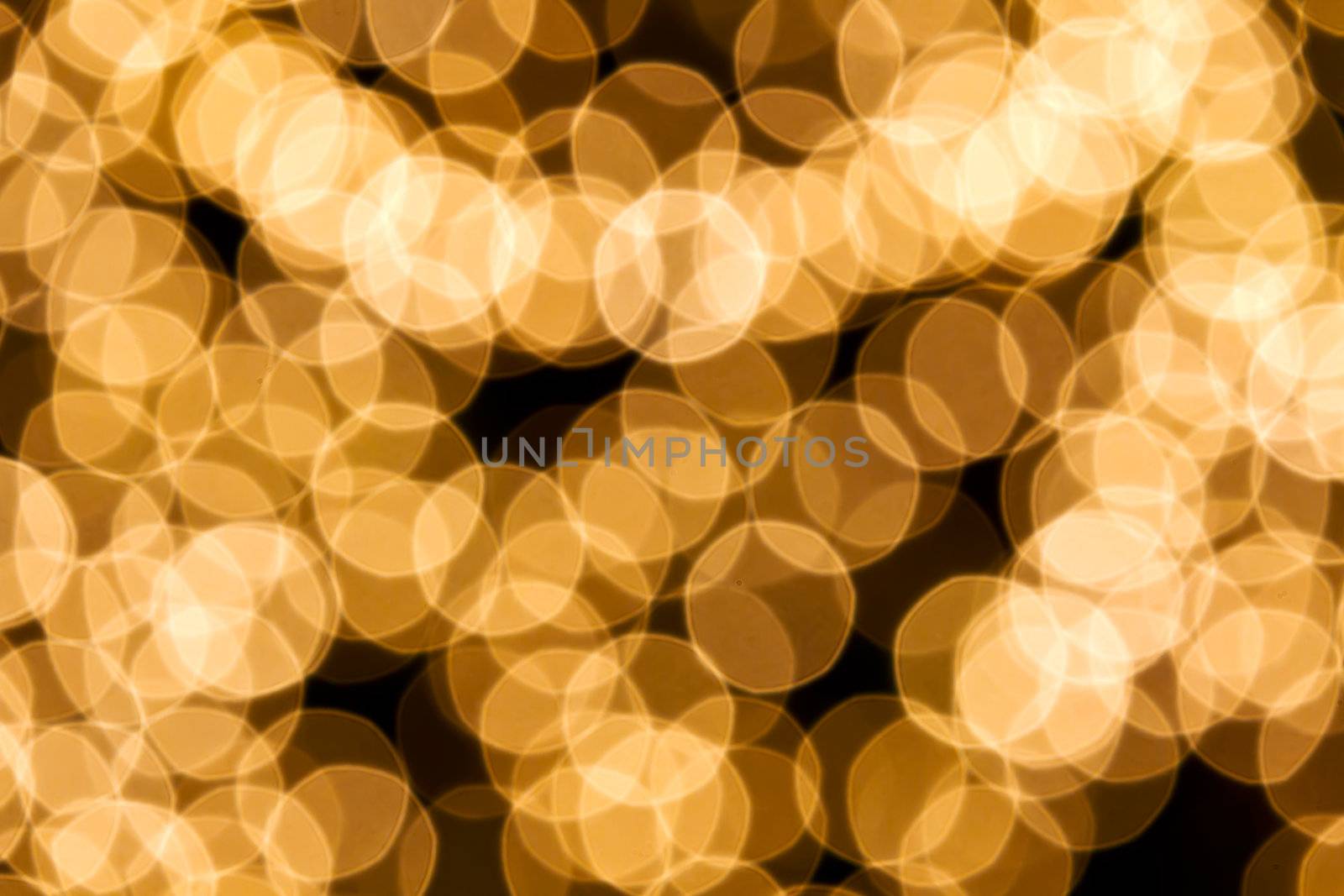 Gold spots bokeh background, Christmas light background