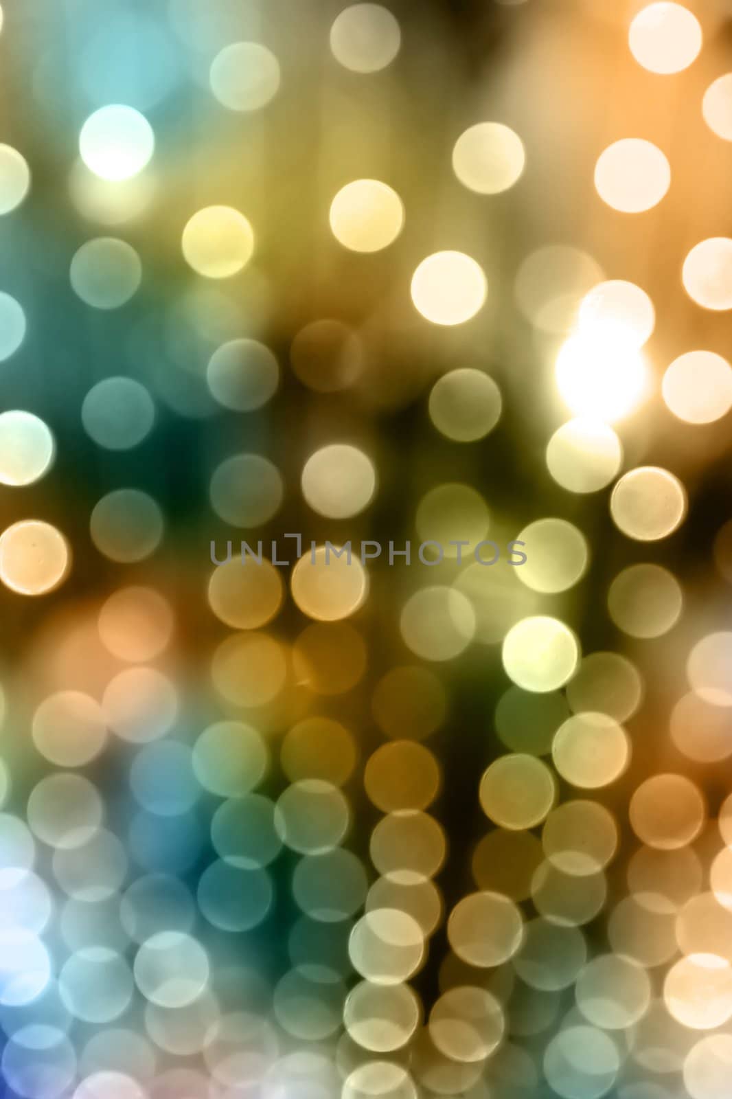 Abstract background - out of focus christmas lights