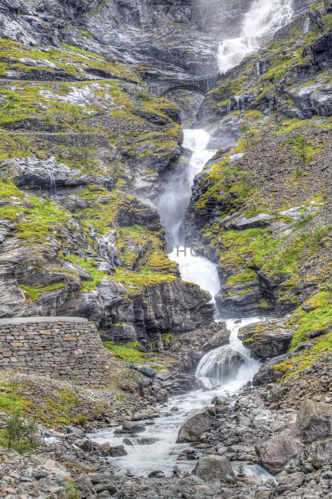 Trollstigen in Norway by kjorgen