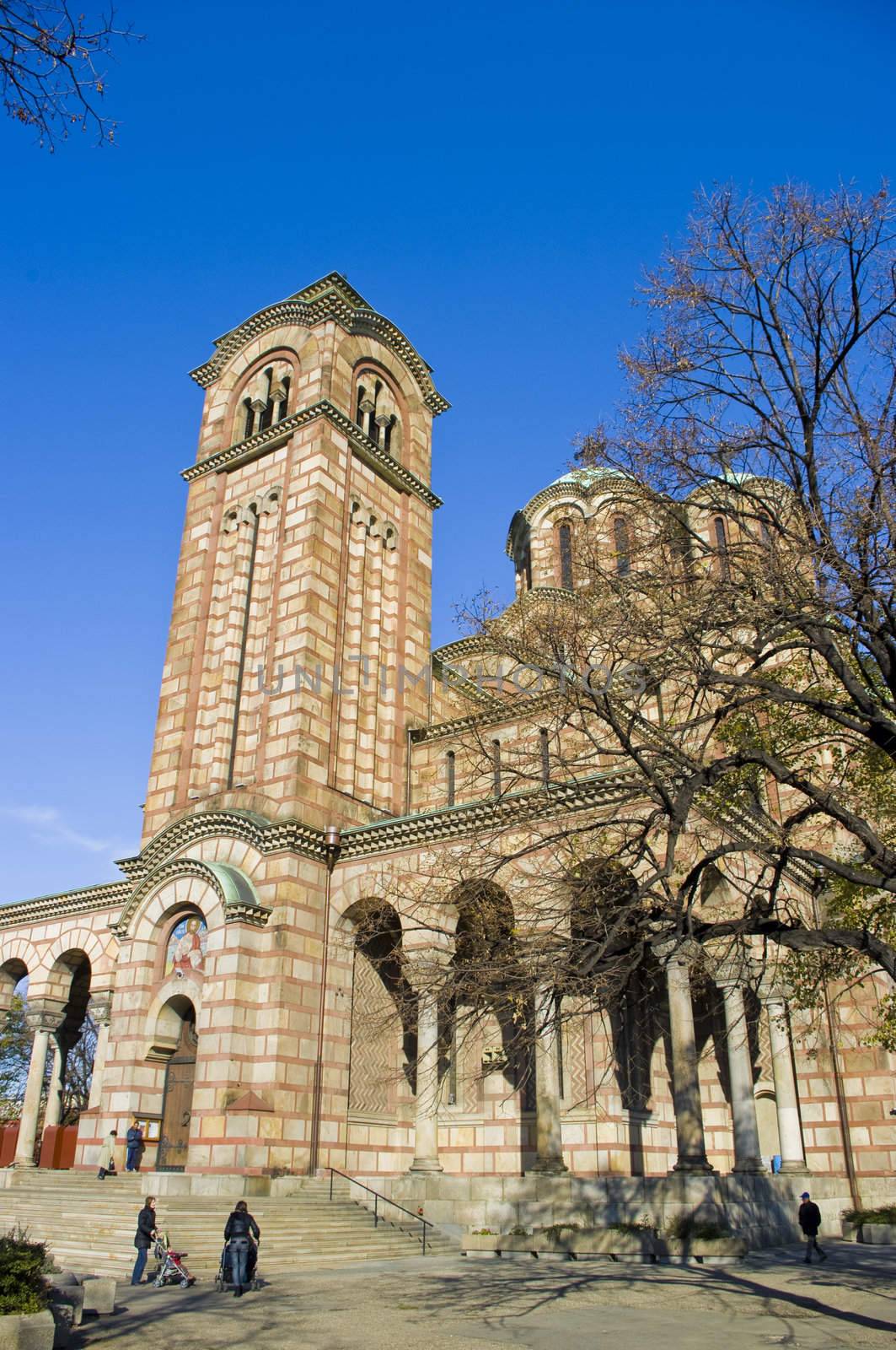 Orthodox Temple of Saint Marko, Belgrade, Serbia