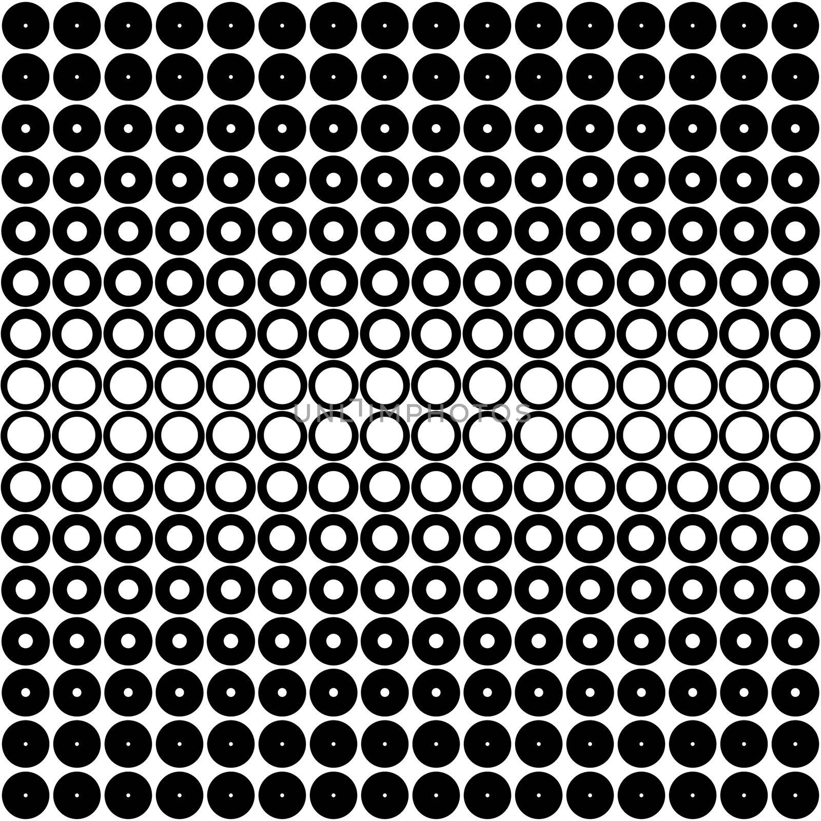 black and white dots pattern by weknow