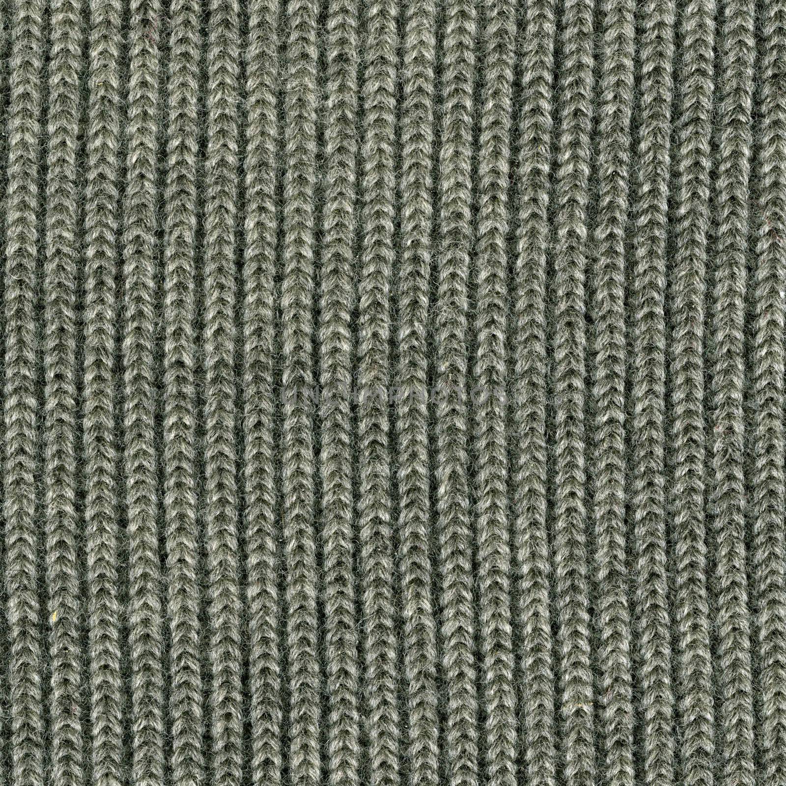 close-up of gray knitted wool sweater texture, vertical thread patterns