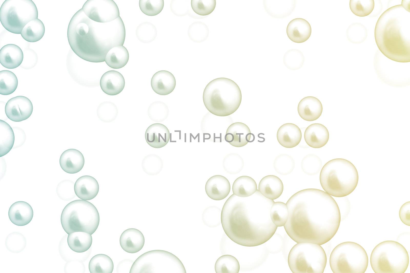 Soda Pop Fun Color Bubbles Abstract Illustration