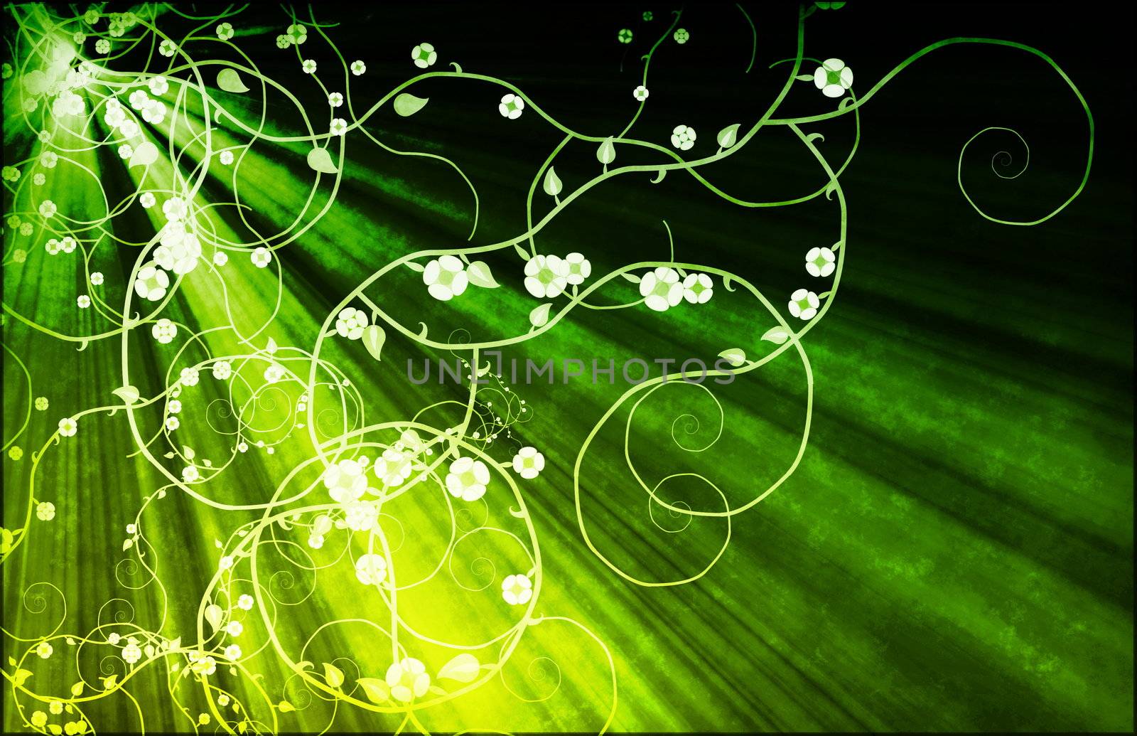 Ray of Light Beautiful Grunge as Abstract