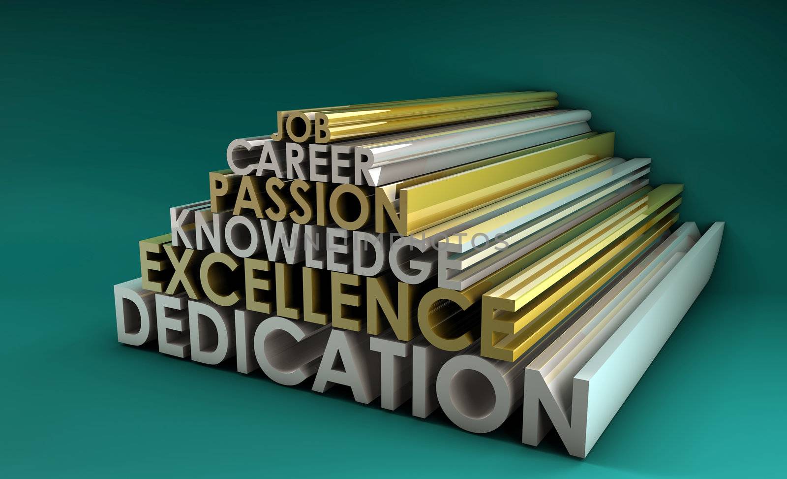 Business Skills For Passion and Career in 3d