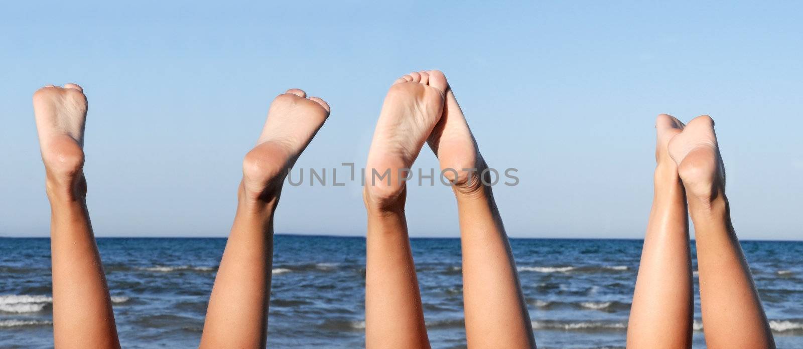 lovely legs on the beach by jordano