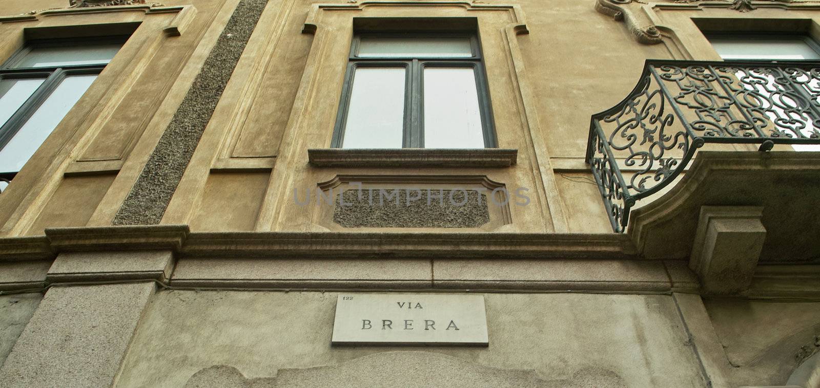 Brera is the famous street of fashion