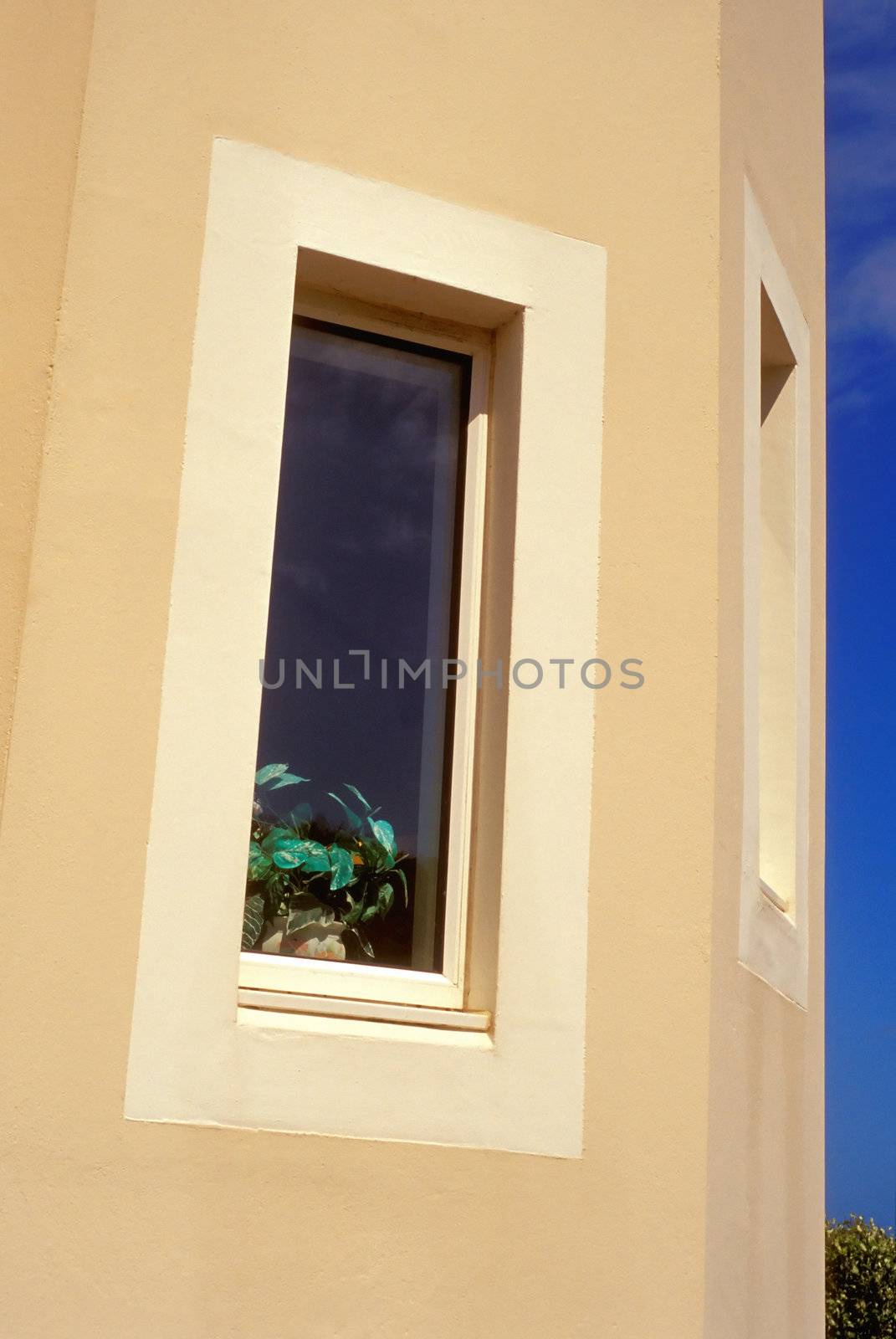 Slanted window by Geoarts