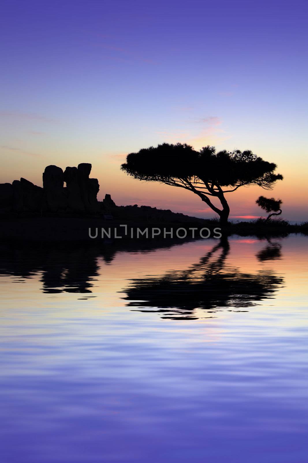 Temples at Sunset by PhotoWorks