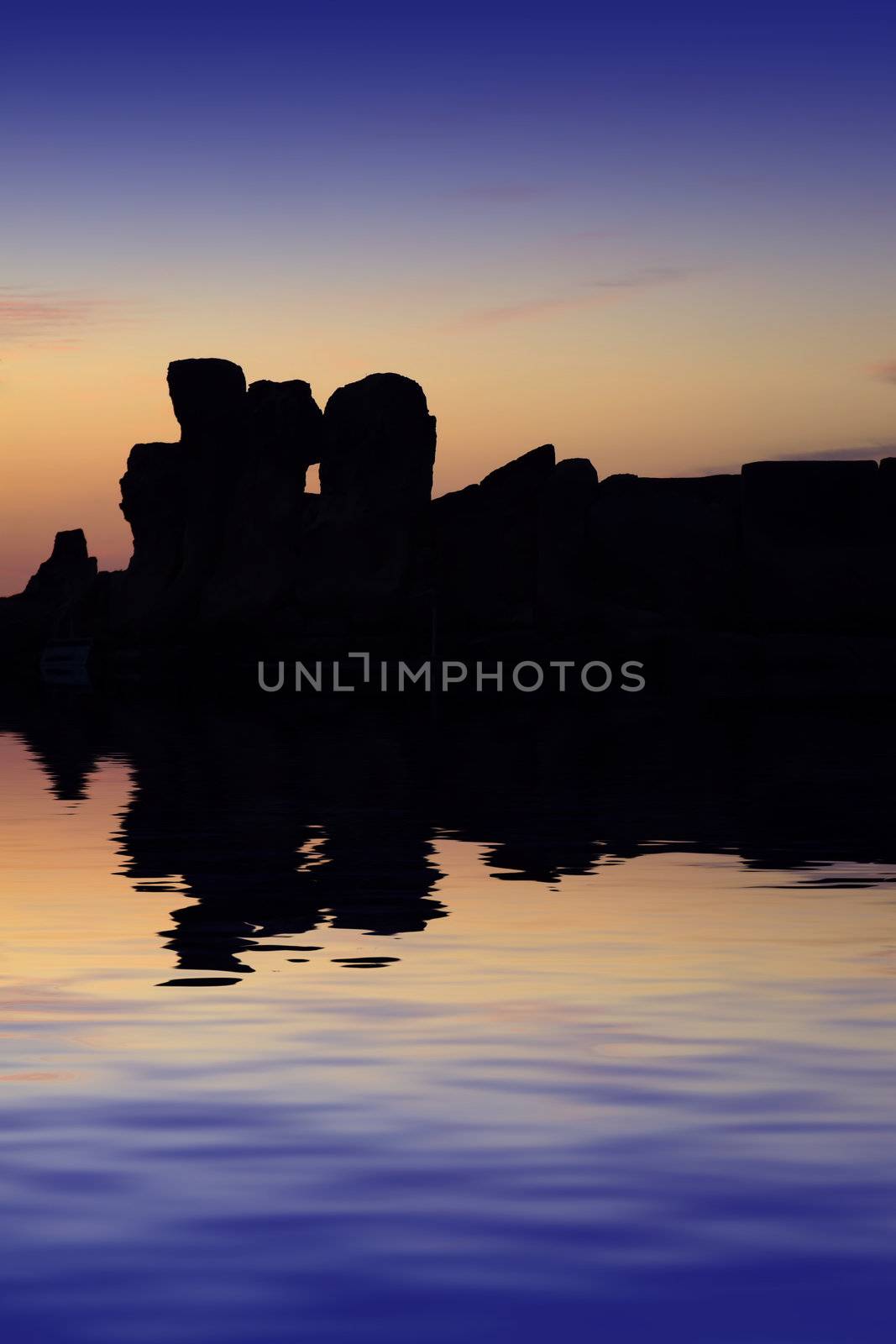 Temples at Sunset by PhotoWorks