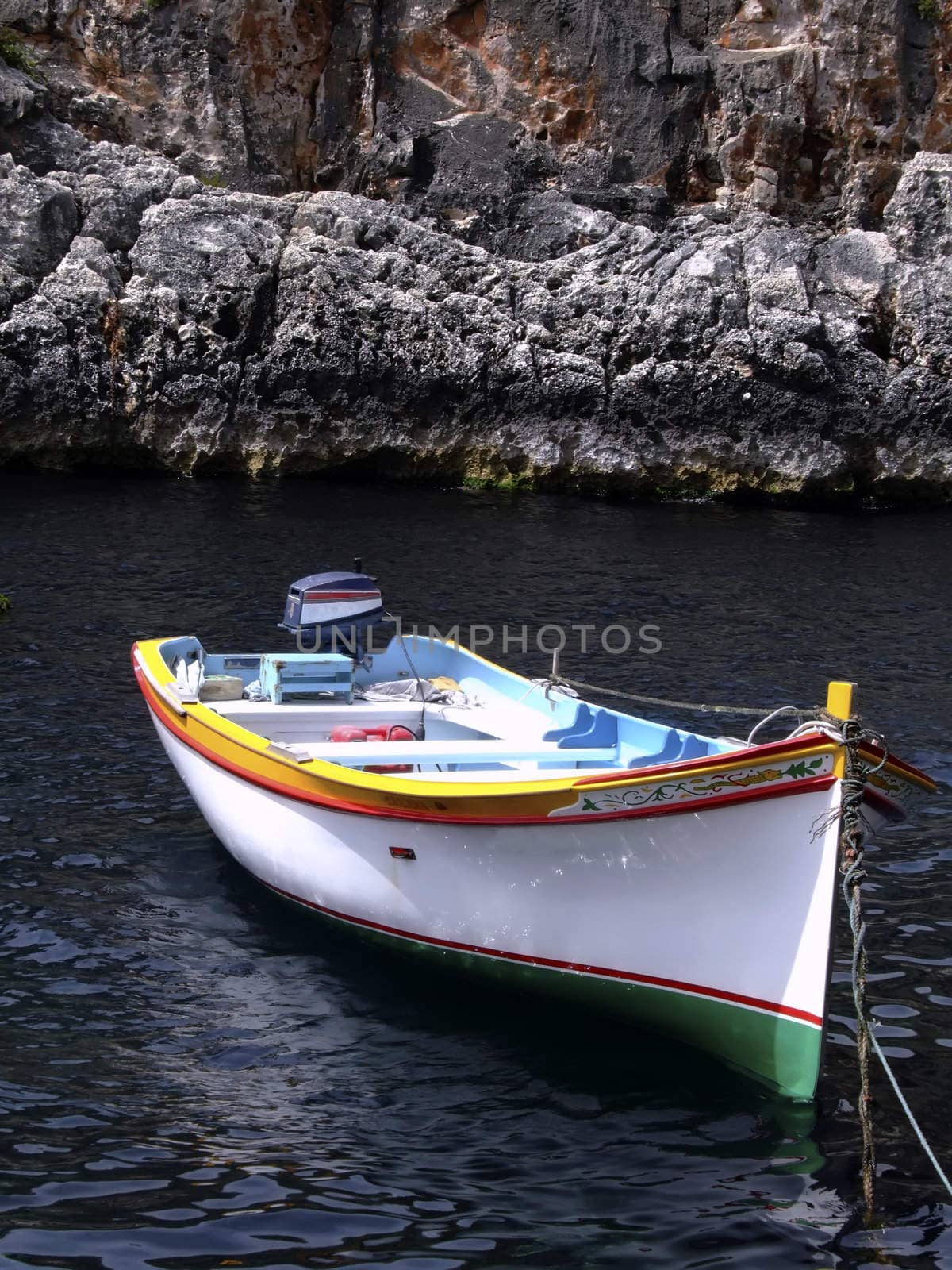 Malta Fishing Boat by PhotoWorks