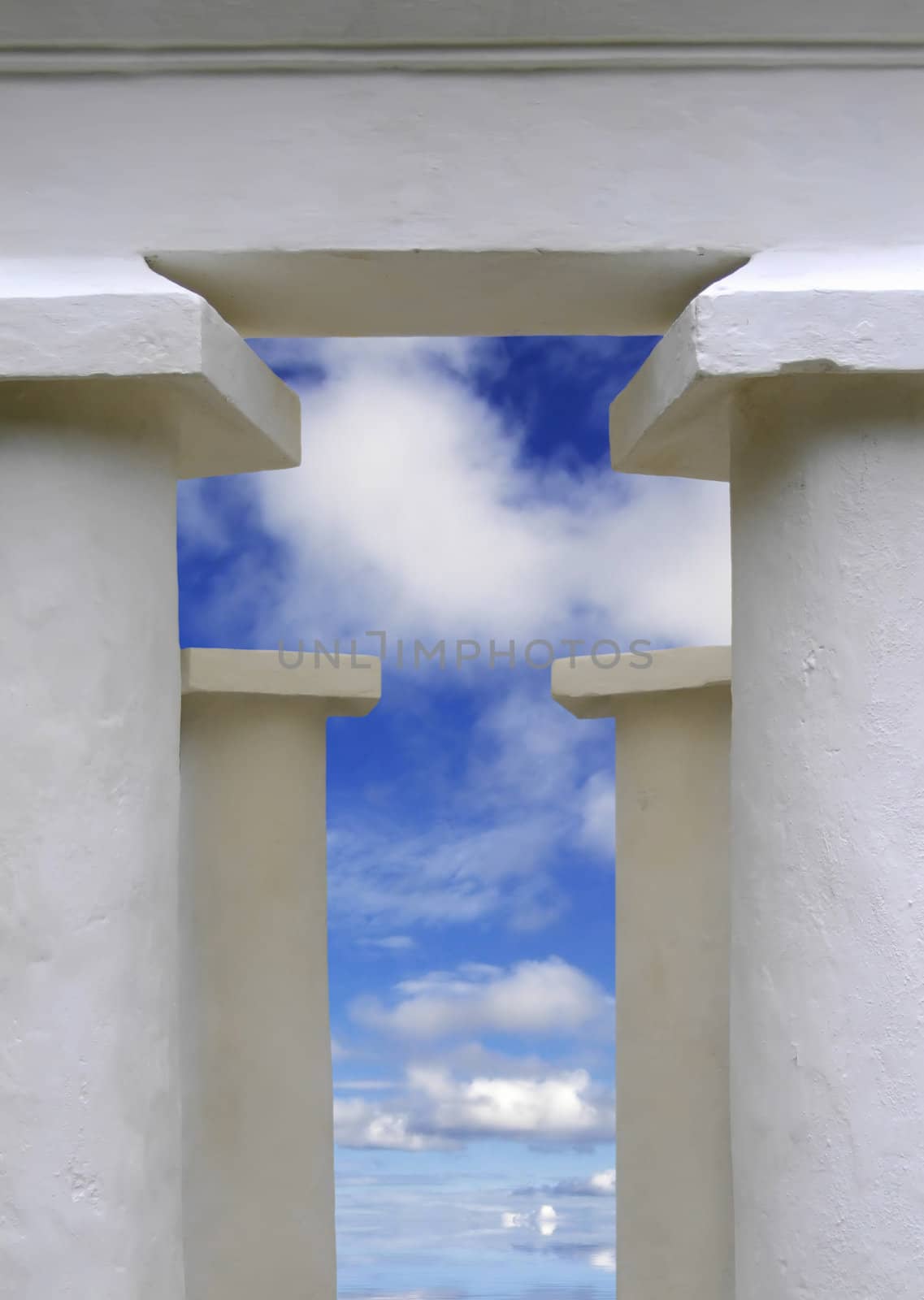 Temple Pillars by PhotoWorks