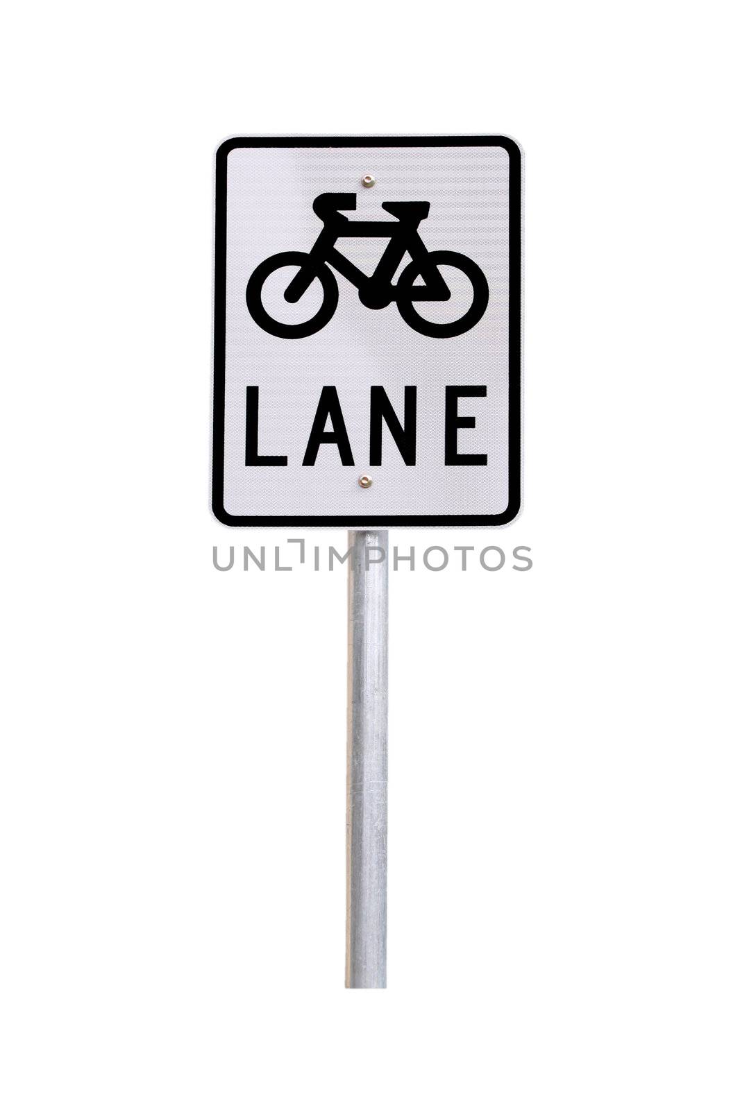 Bicycle Lane Traffic Sign - Australian Road Sign by Cloudia