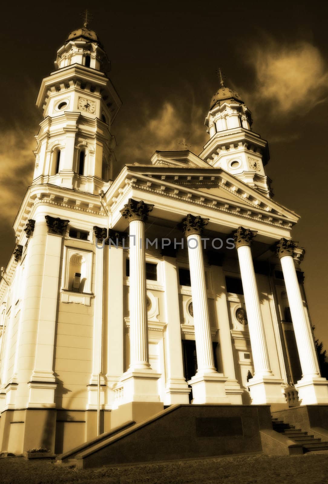 Krestovozdvizhensk cathedral of Uzhgorod