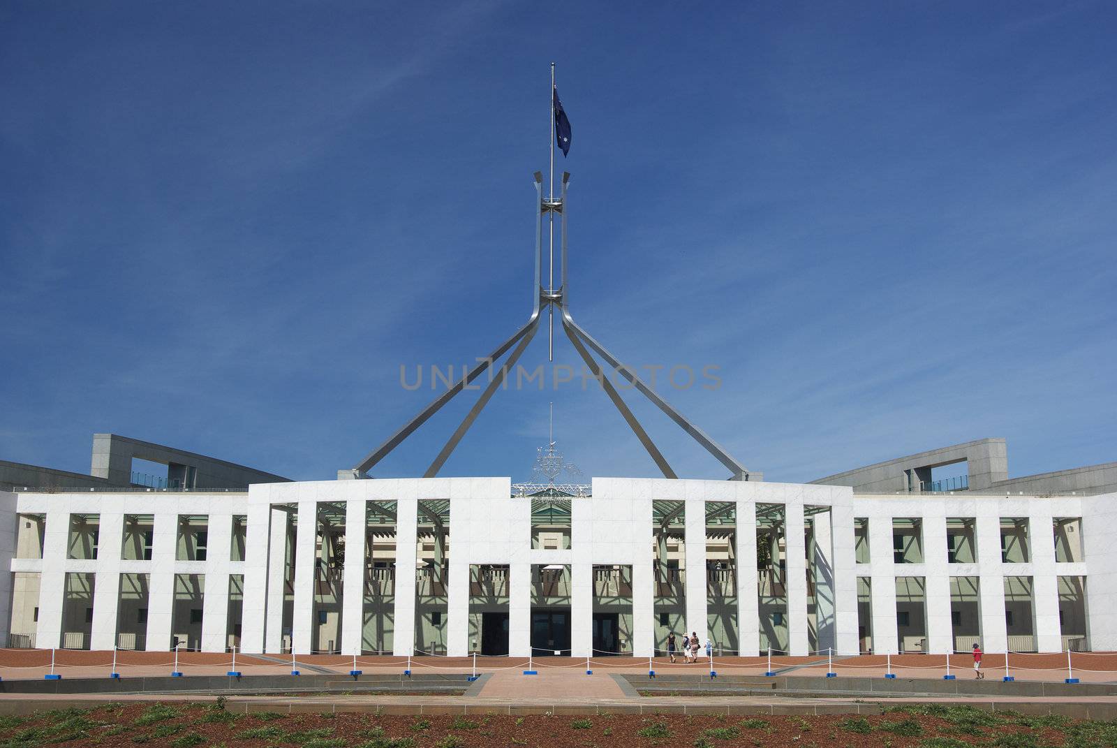 australian parliament house for the federal government in canberra 