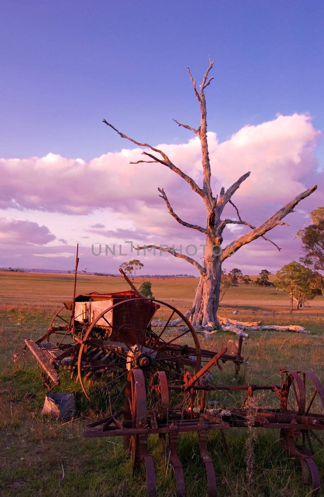 old farm machinery by clearviewstock