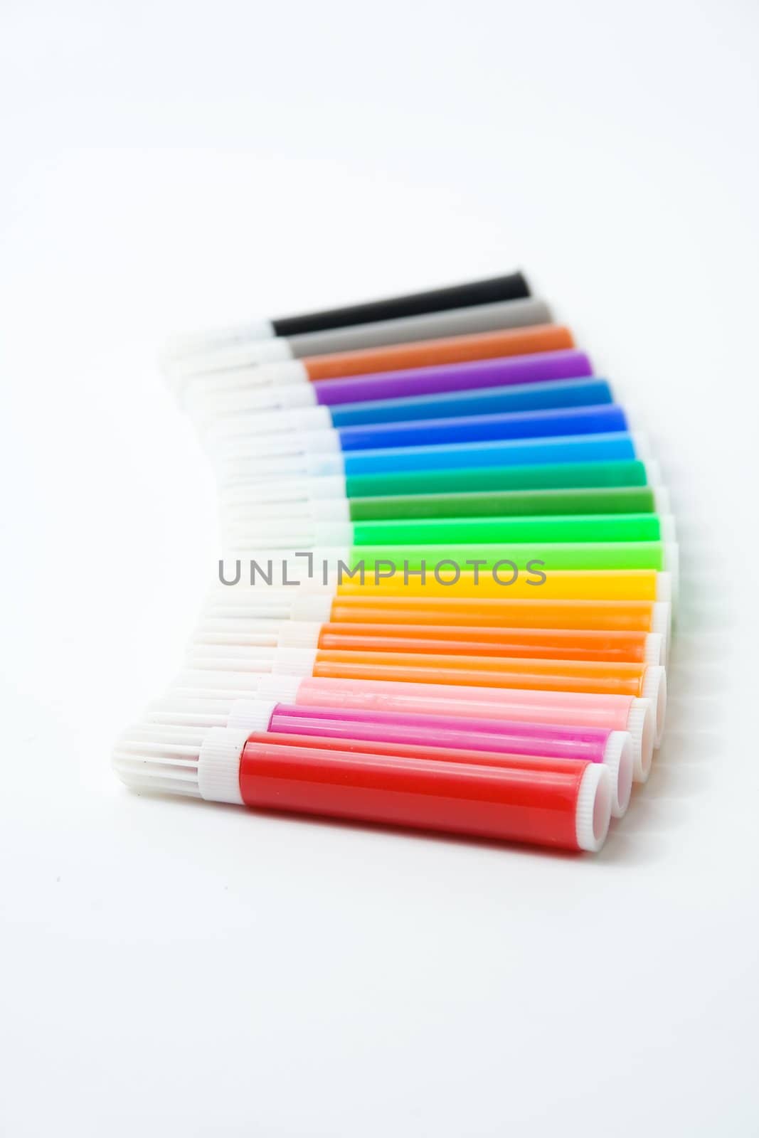 Colored Felt Pens by Vladimir