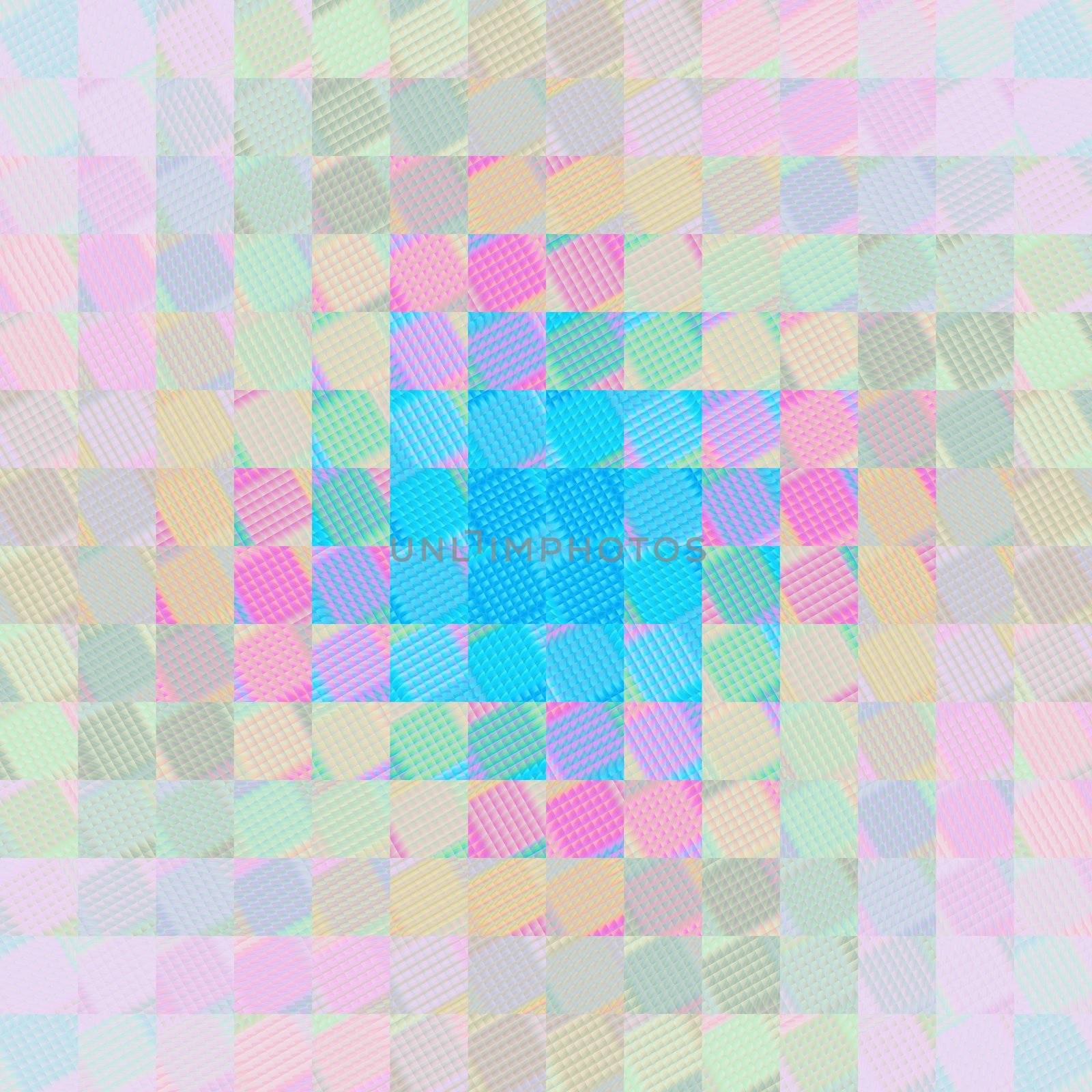 texture of colorful squares in pastel colors