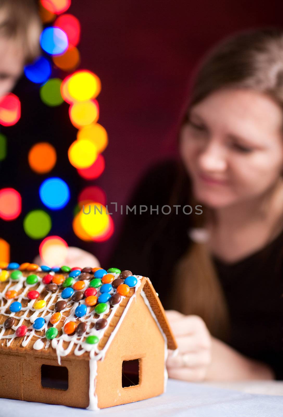 Gingerbread house decoration by shalamov