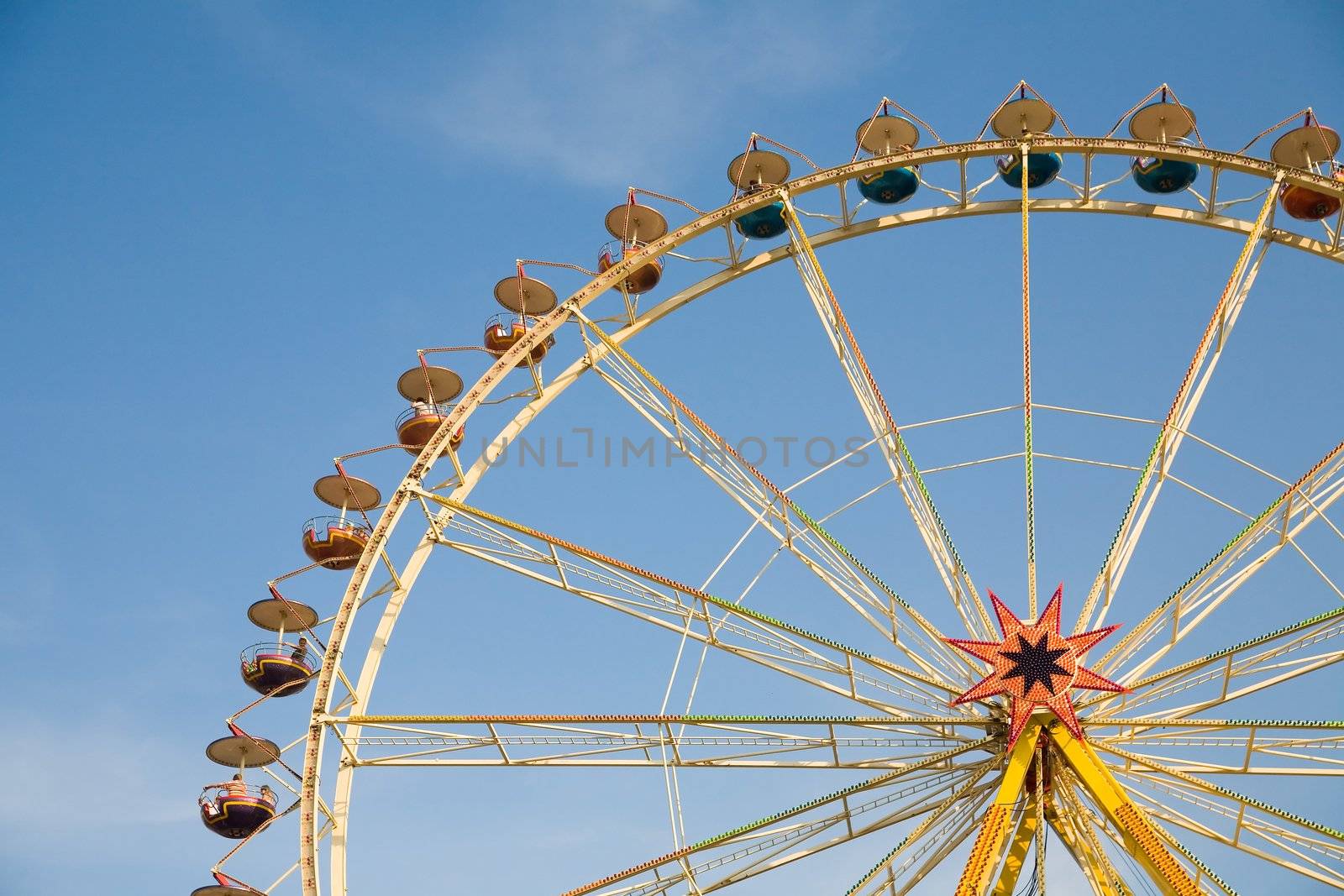 amusement grounds - ferring wheel