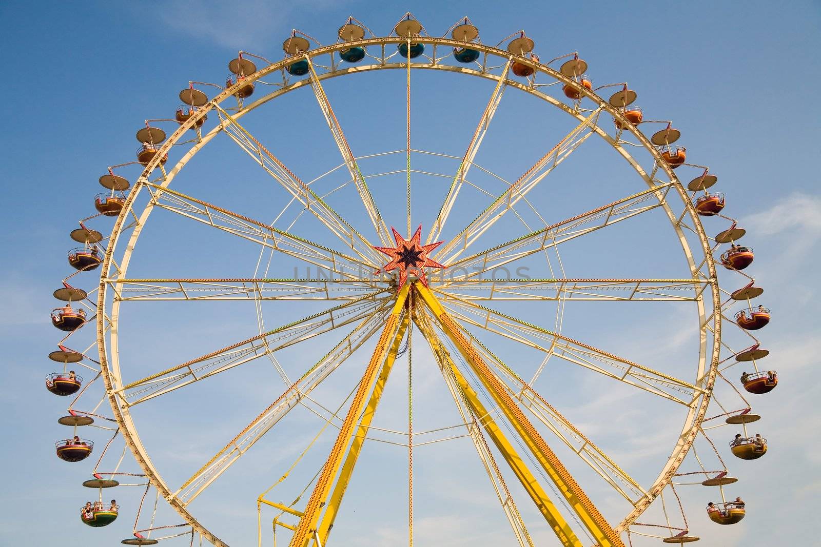 amusement grounds - ferring wheel